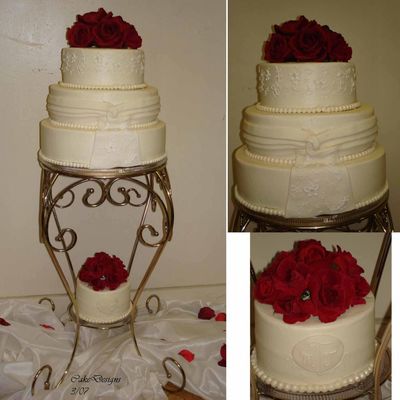 Melissa's Wedding Cake