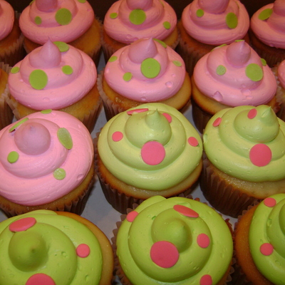 Baby Shower Cup Cakes