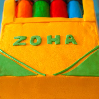Crayon Cake