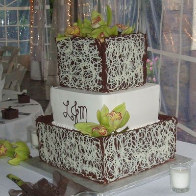 White Chocolate Swirl Transfers