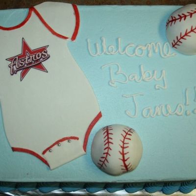 Baseball Theme Cake