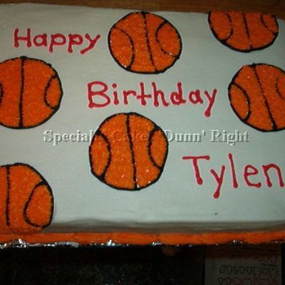 Basketball Cake