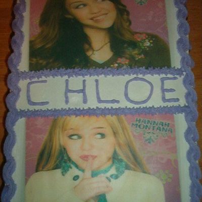 Hannah Montana Birthday Cake