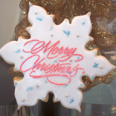 Merry Christmas Snowflake