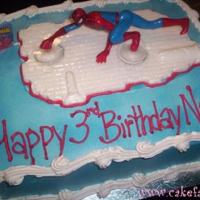 Spiderman Cake