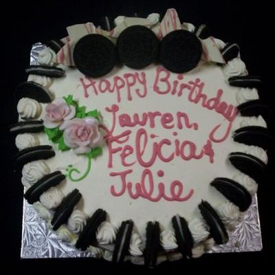 Oreo Ice Cream Cake