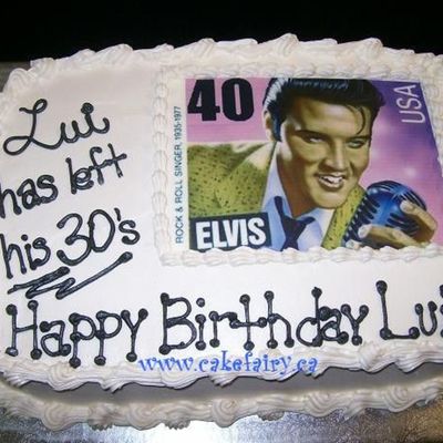 Elvis Cake