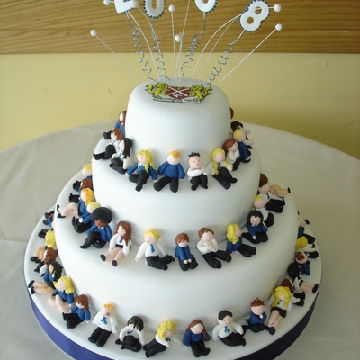 High School Prom Cake