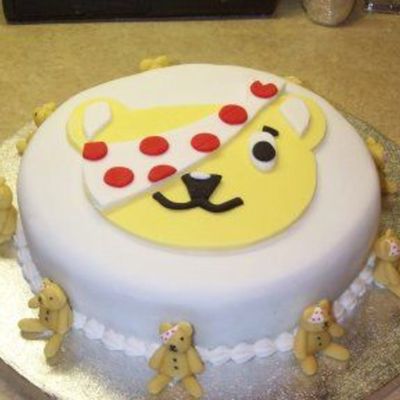Children In Need Pudsey Cake