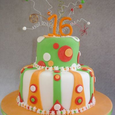 16Th Birthday Cake