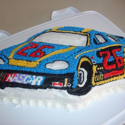 Nascar "26" Cake