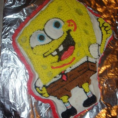 Sponge Bob Birthday Cake