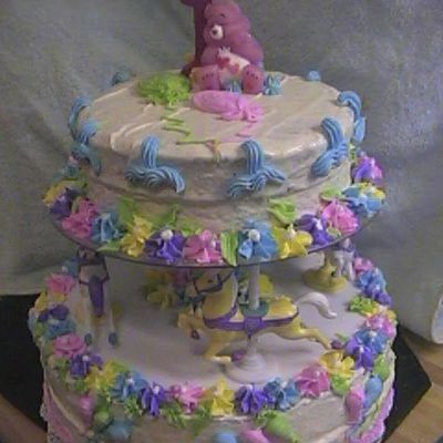 Carousel Birthday Cake