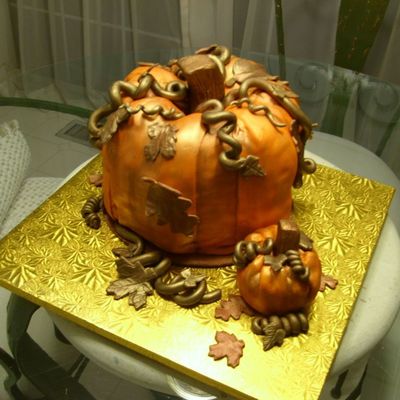 Final Pumpkin Cake