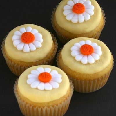 Daisy Cupcakes