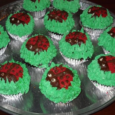 Ladybug Cupcakes