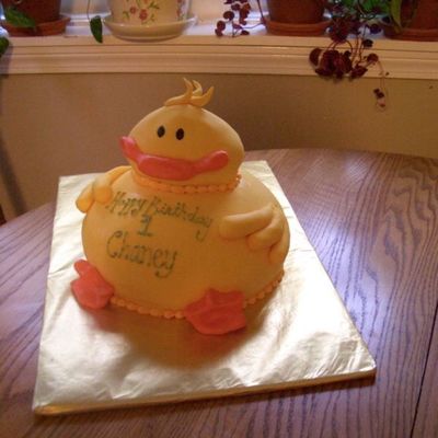 Fondant Duck