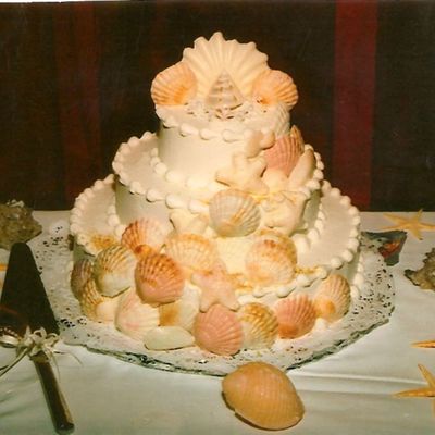Seashell Wedding Cake