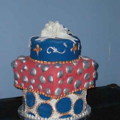 4Th Of July Wedding Cake