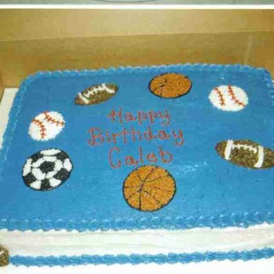 Sports Ball Cake