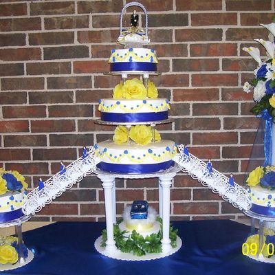 Blue And Yellow Quinceanero This Was For A Boy