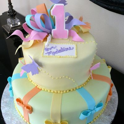 Butterfly Birthday Cake