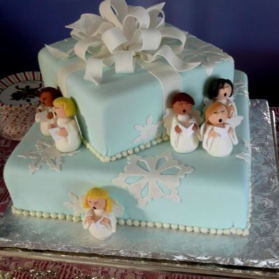 Angel Choir Cake