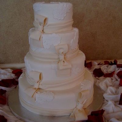 Fondant Lace And Bows