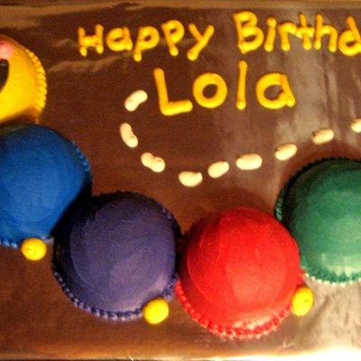 Baby Einstein Caterpillar Cake