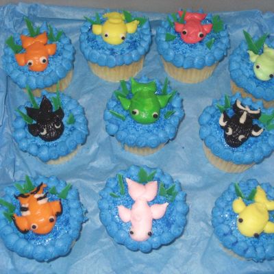 Sea Cupcakes