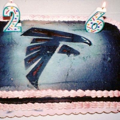Atlanta Falcons Cake