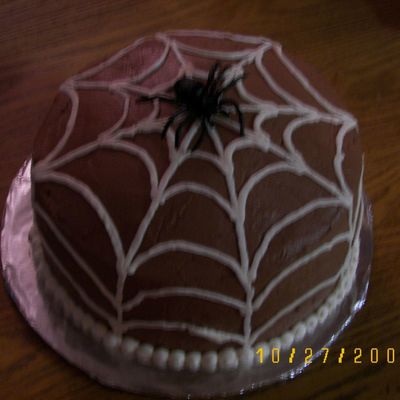 Spider Web Cake