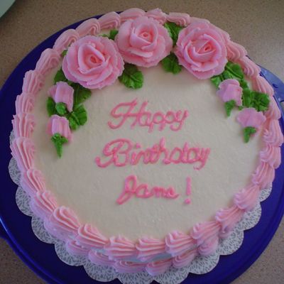 Birthday Cake For Jane