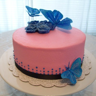 Little Round Wedding Cake