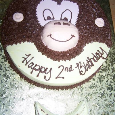 Monkey Cake With Banana