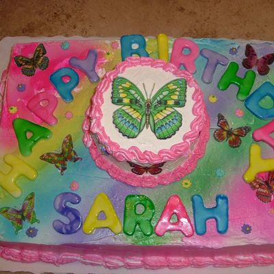 Butterfly Cake