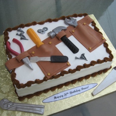 Tool Belt Cake