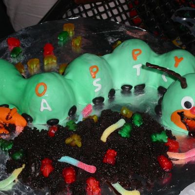 Caterpillar Cake