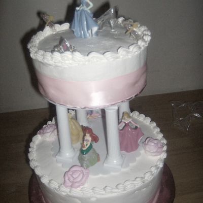Disney's Princes 2 Tier Cake