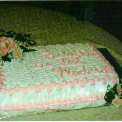 Mother's Day Sheet Cake
