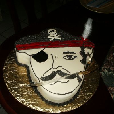 Pirate B-Day Cake