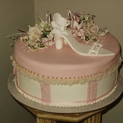 Pink B-Day Cake