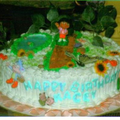 Dora B-Day Cake