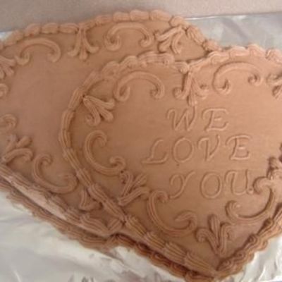 Chocolate Double Heart