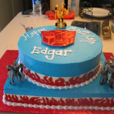 Transformers Cake