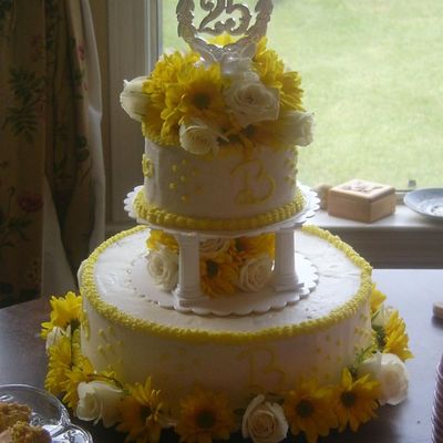 25Th Aniversary Cake