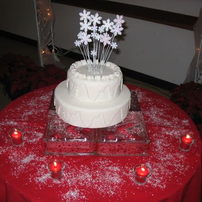 Winter Wedding Cake