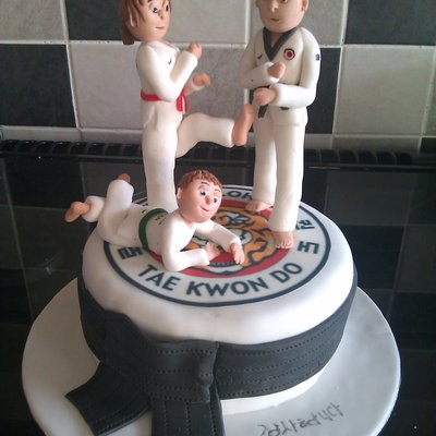Taekwondo Cake