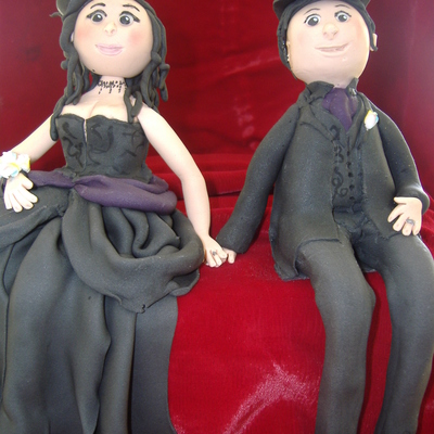 Gothic Bride And Groom