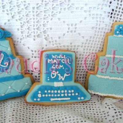 Wedding Cakes Cookies